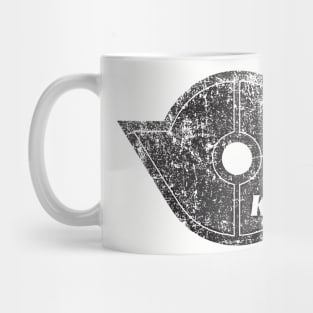 Kita Ward of Tokyo Japanese Symbol Distressed Mug